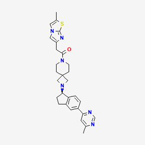molecular formula C29H32N6OS B610048 PF-5190457 CAS No. 1334782-79-4