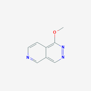 molecular formula C8H7N3O B061005 1-Methoxypyrido[3,4-d]pyridazine CAS No. 162022-90-4