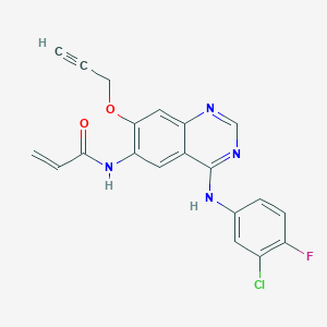 molecular formula C20H14ClFN4O2 B610053 PF-6422899 CAS No. 1621002-23-0