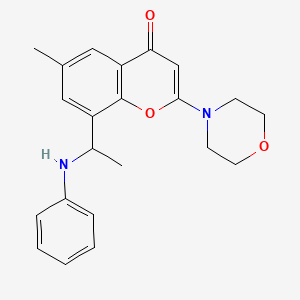 molecular formula C22H24N2O3 B610105 Pik-108 