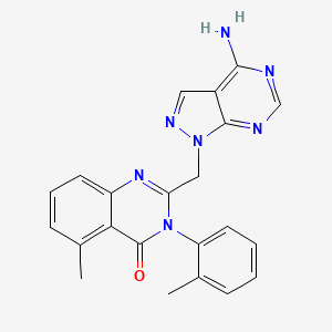 molecular formula C22H19N7O B610106 PIK-293 CAS No. 900185-01-5