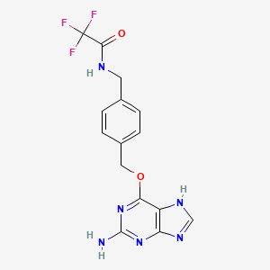 molecular formula C15H13F3N6O2 B610110 PIN1 inhibitor API-1 CAS No. 680622-70-2