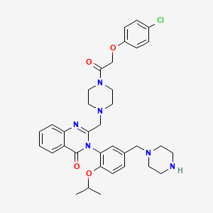 molecular formula C35H41ClN6O4 B610113 Piperazine Erastin 