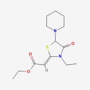 molecular formula C14H22N2O3S B610115 哌拉唑林 CAS No. 63250-48-6