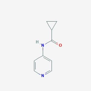 molecular formula C9H10N2O B061012 N-pyridin-4-ylcyclopropanecarboxamide CAS No. 186253-90-7