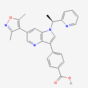 molecular formula C26H22N4O3 B610136 PLX51107 CAS No. 1627929-55-8