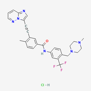 molecular formula C29H28ClF3N6O B610165 Ponatinib hydrochloride CAS No. 1114544-31-8