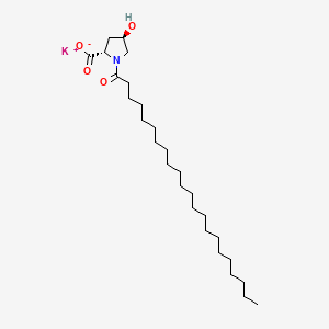 molecular formula C27H50KNO4 B610171 Potassium behenoyl hydroxyproline CAS No. 1149374-59-3