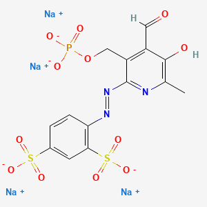 molecular formula C14H10N3Na4O12PS2 B610175 PPADS 四钠盐 CAS No. 192575-19-2