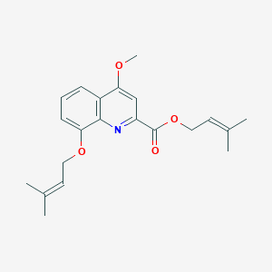 molecular formula C21H25NO4 B610176 Ppc-1, MitoUncoupler CAS No. 1245818-17-0