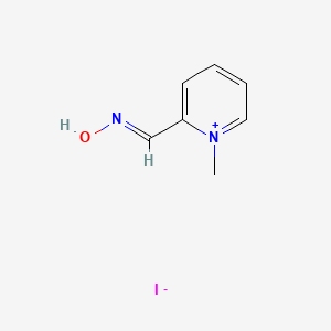 molecular formula C7H9IN2O B610189 Pralidoxime iodide CAS No. 94-63-3
