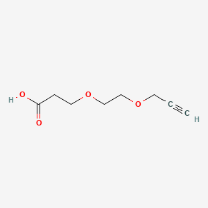 molecular formula C8H12O4 B610226 Propargyl-PEG2-acid CAS No. 1859379-85-3