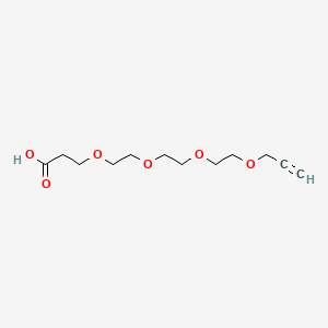molecular formula C12H20O6 B610238 Propargyl-PEG4-acid CAS No. 1415800-32-6