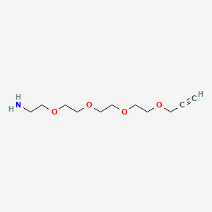 molecular formula C11H21NO4 B610239 Propargyl-PEG4-amine CAS No. 1013921-36-2