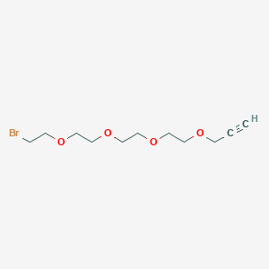 molecular formula C11H19BrO4 B610240 Propargyl-PEG4-bromide CAS No. 1308299-09-3