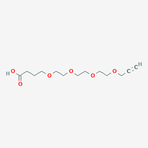 molecular formula C13H22O6 B610241 Propargyl-PEG4-CH2-acid 
