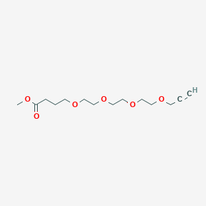 molecular formula C14H24O6 B610242 Propargyl-PEG4-CH2-methyl ester 