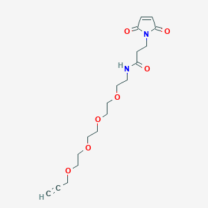 molecular formula C18H26N2O7 B610245 Alkyne-PEG4-maleimide CAS No. 1609651-90-2