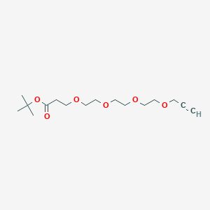 molecular formula C16H28O6 B610250 Propargyl-PEG4-t-butyl ester CAS No. 1355197-66-8