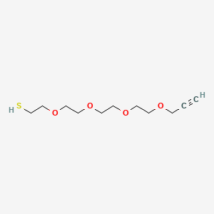 molecular formula C11H20O4S B610251 炔丙基-PEG4-硫醇 CAS No. 1347750-80-4