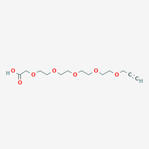 molecular formula C13H22O7 B610255 Propargyl-PEG5-CH2CO2H 