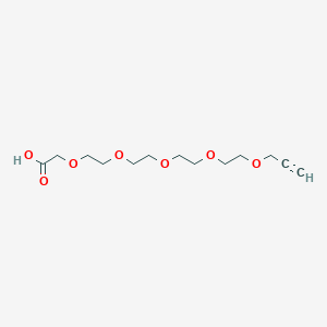 molecular formula C13H22O7 B610255 Propargyl-PEG4-CH2COOH CAS No. 1429934-37-1