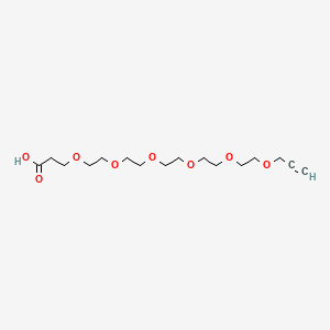 molecular formula C16H28O8 B610263 Propargyl-PEG6-acid 