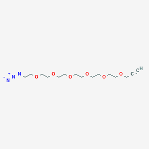 molecular formula C15H27N3O6 B610266 炔丙基-PEG6-N3 CAS No. 1198080-03-3