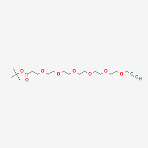 molecular formula C20H36O8 B610268 Propargyl-PEG6-t-butyl ester CAS No. 1355197-95-3