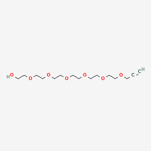 molecular formula C15H28O7 B610270 Propargyl-PEG7-alcohol 