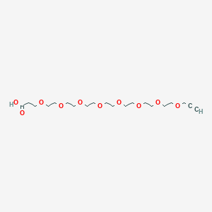 molecular formula C20H36O10 B610273 Propargyl-PEG8-acid 