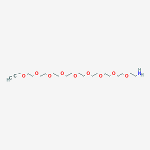 molecular formula C21H41NO9 B610280 炔丙基-PEG9-胺 CAS No. 2093153-98-9