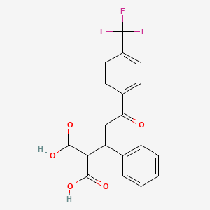 molecular formula C19H15F3O5 B610294 (R)-PS210 