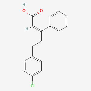 molecular formula C17H15ClO2 B610299 PS48 