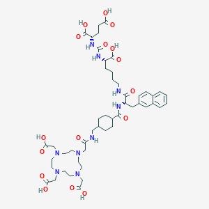 molecular formula C57H75F12N9O24 B610321 Vipivotide tetraxetan CAS No. 1702967-37-0