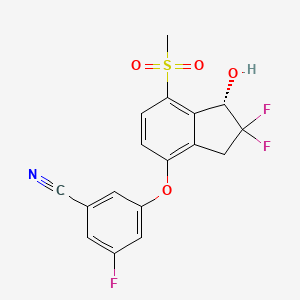molecular formula C17H12F3NO4S B610323 PT-2385 CAS No. 1672665-49-4