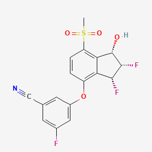 molecular formula C17H12F3NO4S B610325 Belzutifan CAS No. 1672668-24-4