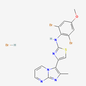 molecular formula C17H14Br3N5OS B610327 PTC-209 hydrobromide CAS No. 1217022-63-3