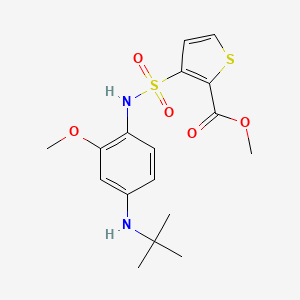 molecular formula C17H22N2O5S2 B610334 PT-S58 CAS No. 1356497-92-1