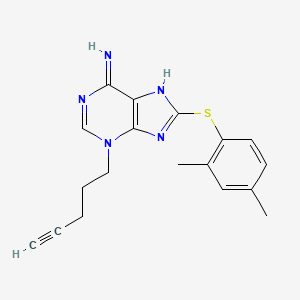 molecular formula C18H19N5S B610338 pu-h54 