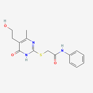 molecular formula C15H17N3O3S B6103523 C15H17N3O3S 