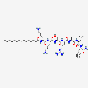 molecular formula C55H99N13O9 B610366 Pz-128 CAS No. 371131-16-7