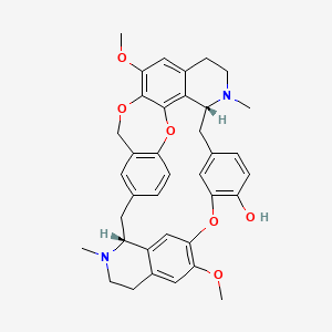 molecular formula C37H40N2O6 B610406 Racemosidine A CAS No. 1236805-03-0