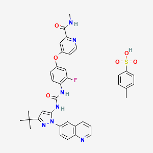 molecular formula C37H36FN7O6S B610430 Rebastinib tosylate CAS No. 1033893-29-6