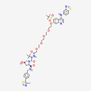 molecular formula C52H65N7O11S3 B610463 PROTAC RIPK degrader-2 