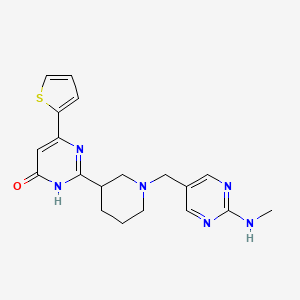 molecular formula C19H22N6OS B610477 Ribocil 