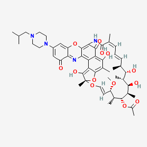 molecular formula C51H64N4O13 B610480 Rifalazil CAS No. 129791-92-0