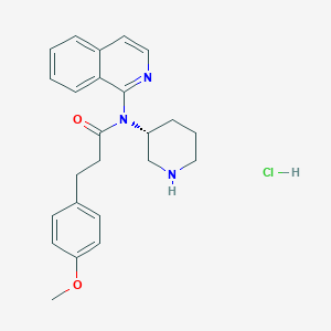 molecular formula C24H28ClN3O2 B610486 R-IMPP Hydrochloride CAS No. 2173005-10-0