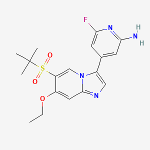 molecular formula C18H21FN4O3S B610490 Ripk-IN-4 CAS No. 2141969-56-2