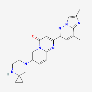 molecular formula C22H23N7O B610492 Risdiplam CAS No. 1825352-65-5
